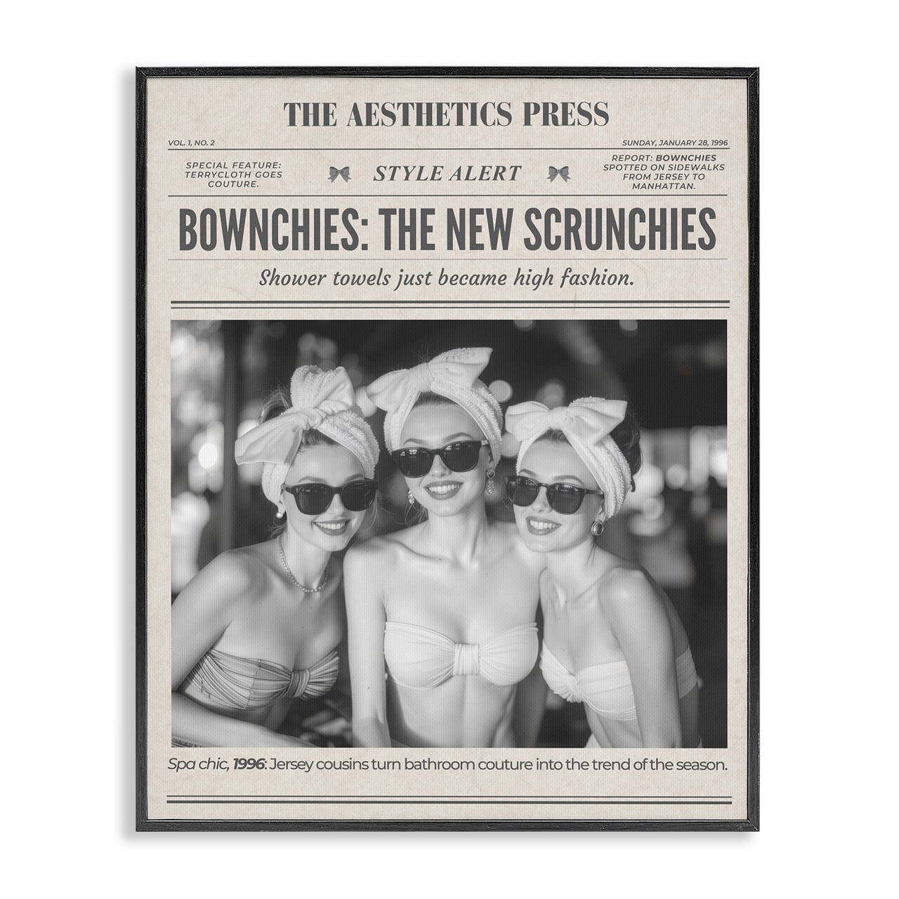 Stupell Industries The Aesthetics Press Magazine Framed Giclee, design by A Barefoot Stylist